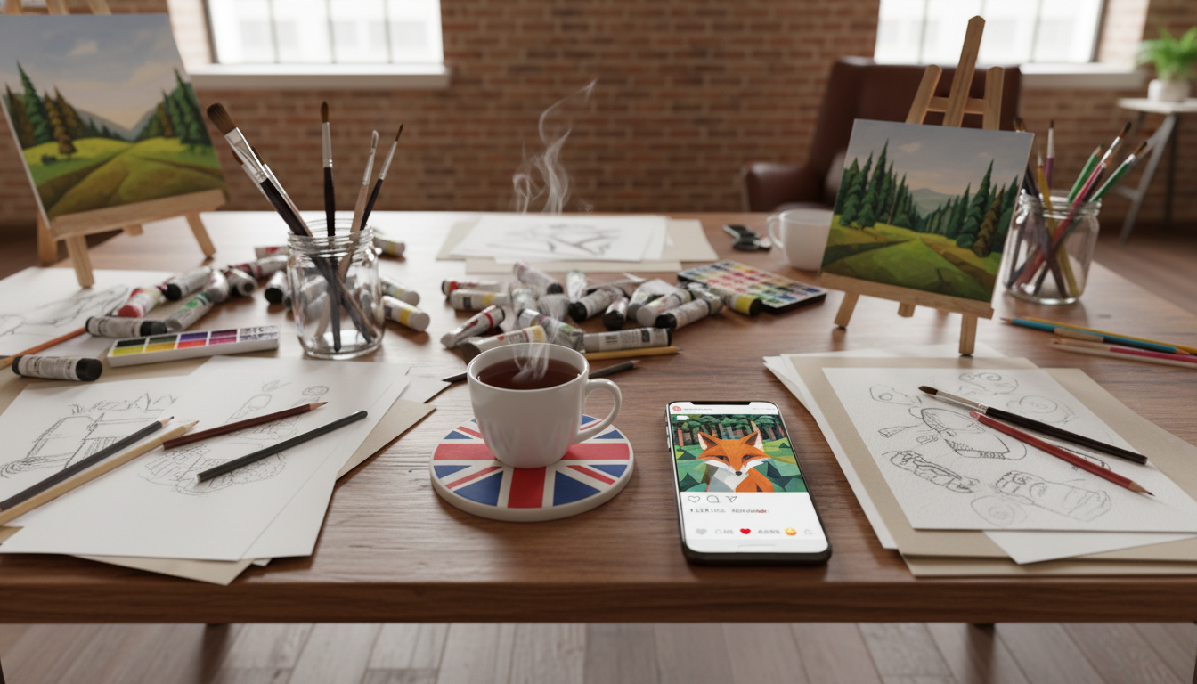 How to Sell Art on Instagram Without a Website: The Ultimate 2026 UK Artist Guide 1 How to Sell Art on Instagram Without a Website: The Ultimate 2026 UK Artist Guide