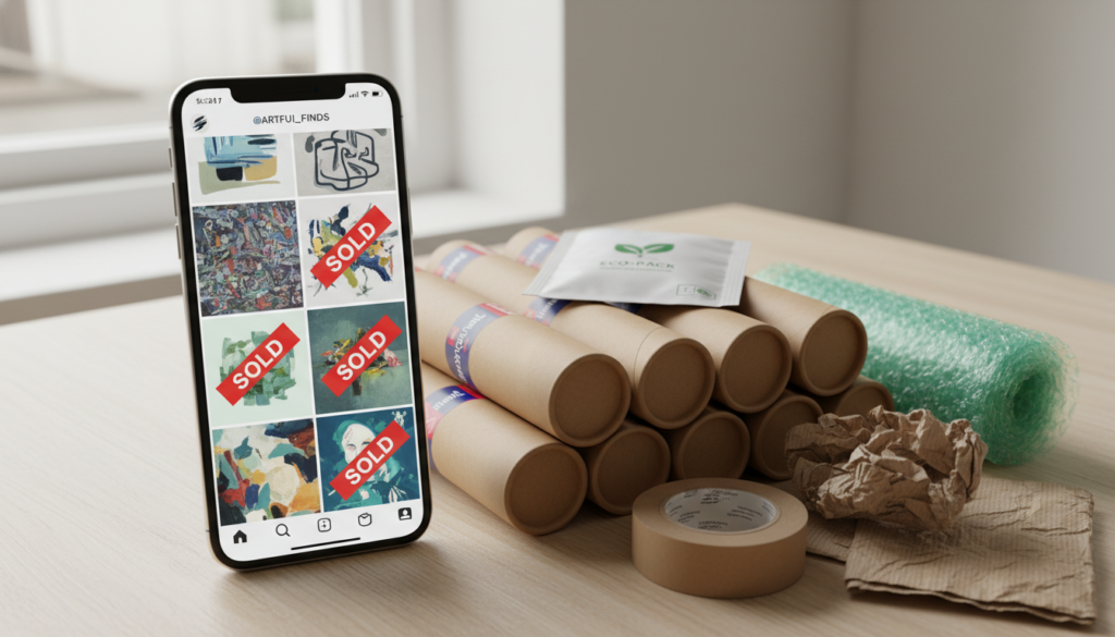 How to Sell Art on Instagram Without a Website: The Ultimate 2026 UK Artist Guide 4 How to Sell Art on Instagram Without a Website: The Ultimate 2026 UK Artist Guide