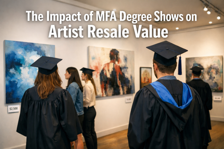 The Impact of MFA Degree Shows on Artist Resale Value 1 The Impact of MFA Degree Shows on Artist Resale Value